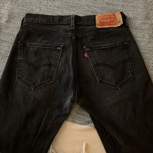Levi's Dark Charcoal Men's Straight Jeans